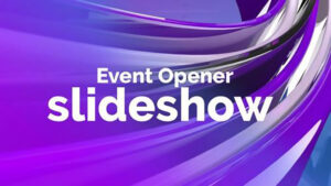 پروژه پریمیر اسلایدشو اعلام زمان مراسم Event Opener Slideshow