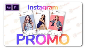 پروژه پریمیر تیزر تبلیغاتی اینستاگرام Instagram Channel Promo Slideshow
