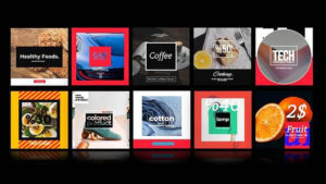 پروژه پریمیر مجموعه پست اینستاگرام تبلیغاتی محصول Instagram Product Posts