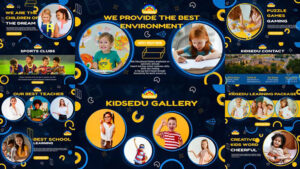 پروژه پریمیر تیزر تبلیغاتی آموزش کودکان Kids Education Promo