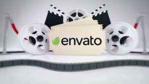 پروژه پریمیر نمایش لوگو پخش فیلم Movie Logo Intro