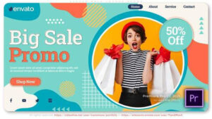 پروژه پریمیر تیزر تبلیغاتی فروش ویژه Season Sale Lounge Promo