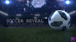 پروژه پریمیر نمایش لوگو با توپ فوتبال Soccer Ball Reveal