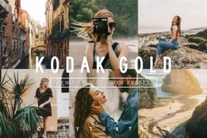 دانلود پریست لایت روم کداک Kodak Film Lightroom Presets By CityTurtles
